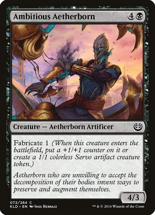 Image for Ambitious Aetherborn (72) (KLD) - Magic: The Gathering