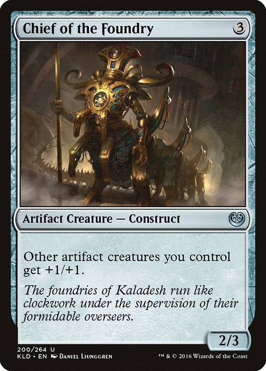 Image for Chief of the Foundry (200) (KLD) - Magic: The Gathering