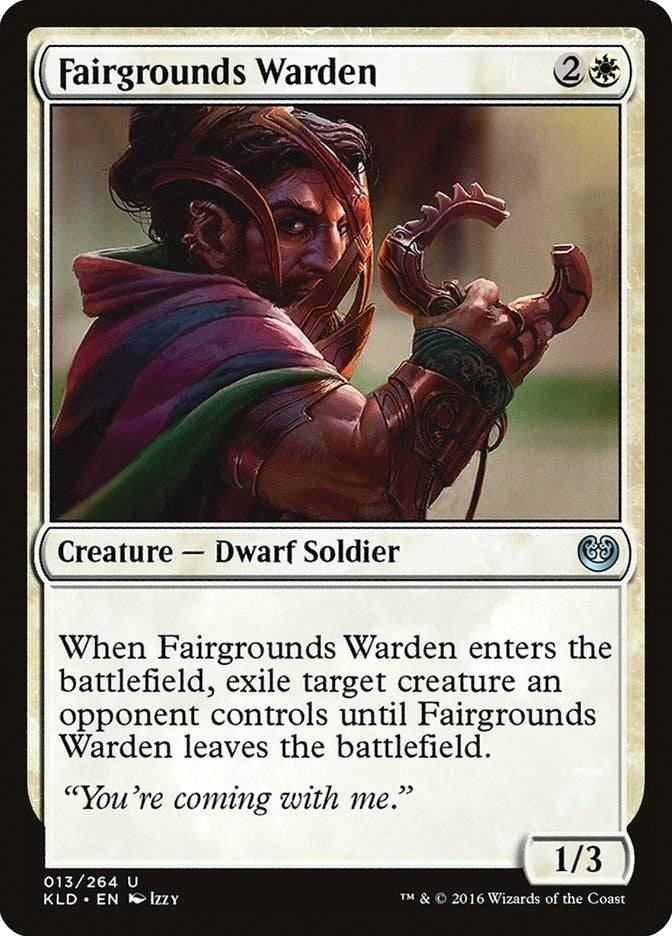 Image for Fairgrounds Warden (13) (KLD) - Magic: The Gathering