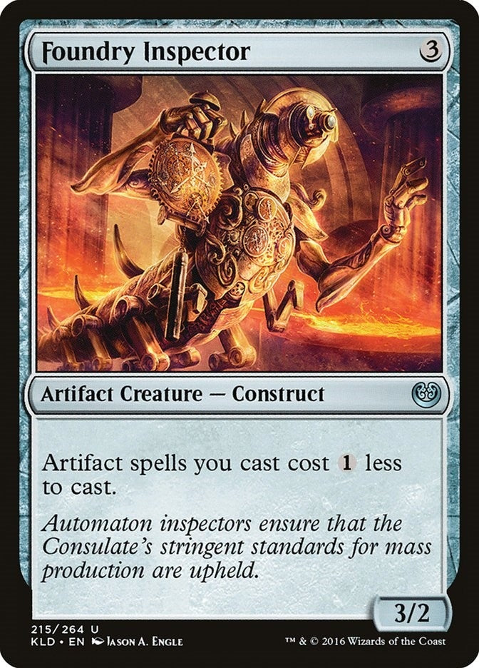 Image for Foundry Inspector (215) (KLD) - Magic: The Gathering