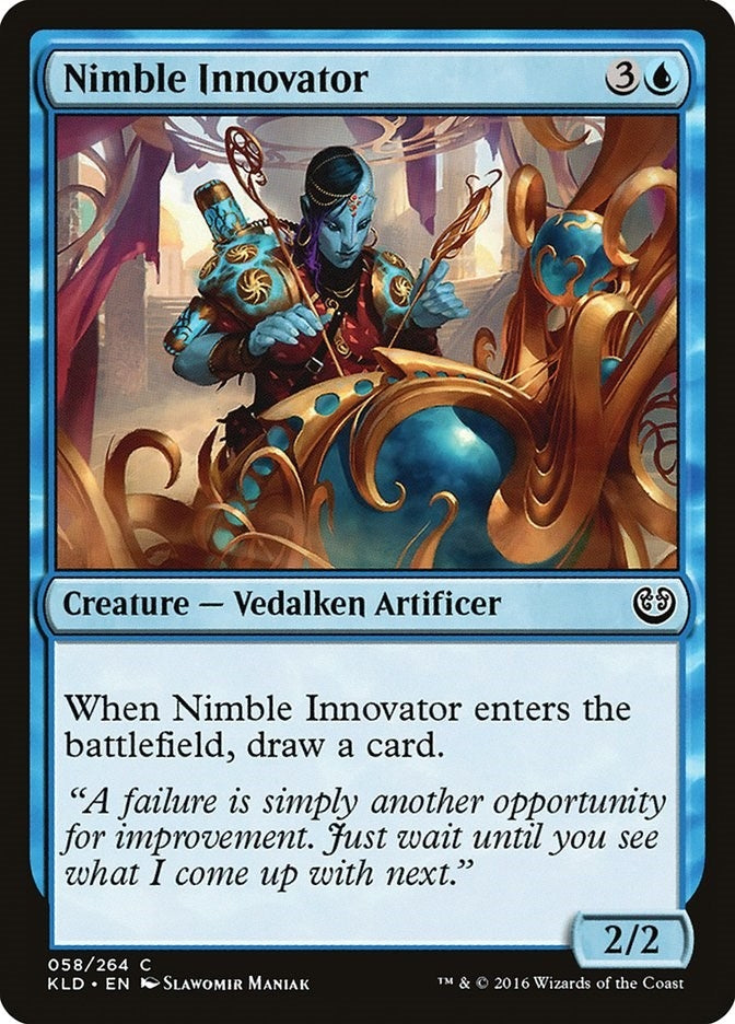 Image for Nimble Innovator (58) (KLD) - Magic: The Gathering
