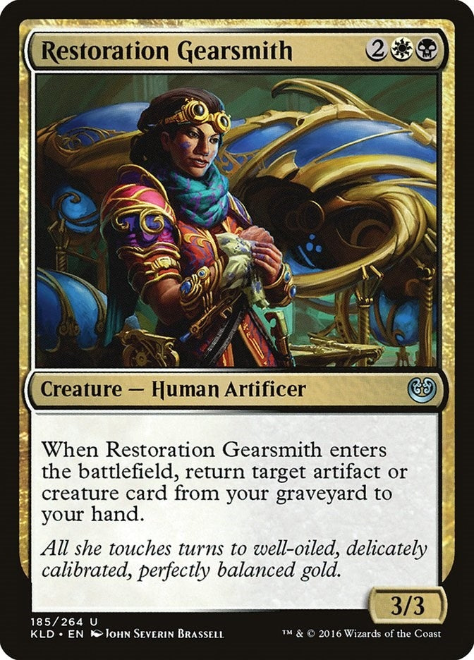 Image for Restoration Gearsmith (185) (KLD) - Magic: The Gathering