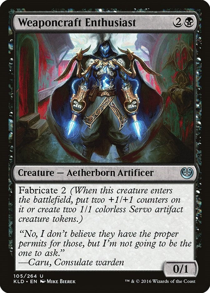 Image for Weaponcraft Enthusiast (105) (KLD) - Magic: The Gathering