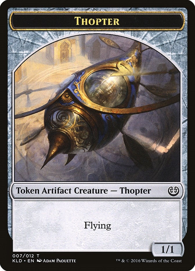 Image for Thopter Token (007) (7) (KLD) - Magic: The Gathering