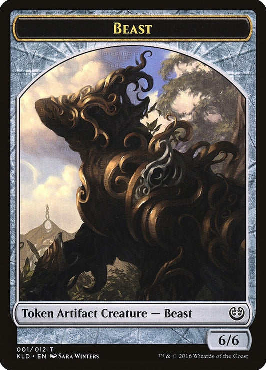 Image for Beast Token (001) (1) (KLD) - Magic: The Gathering