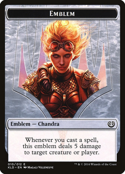 Image for Emblem - Chandra, Torch of Defiance (10) (KLD) - Magic: The Gathering