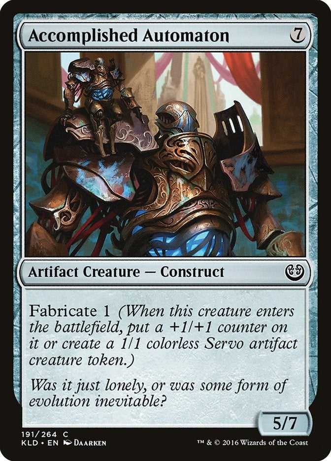 Accomplished Automaton (191) (KLD)