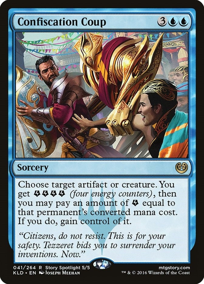 Image for Confiscation Coup (41) (KLD) - Magic: The Gathering