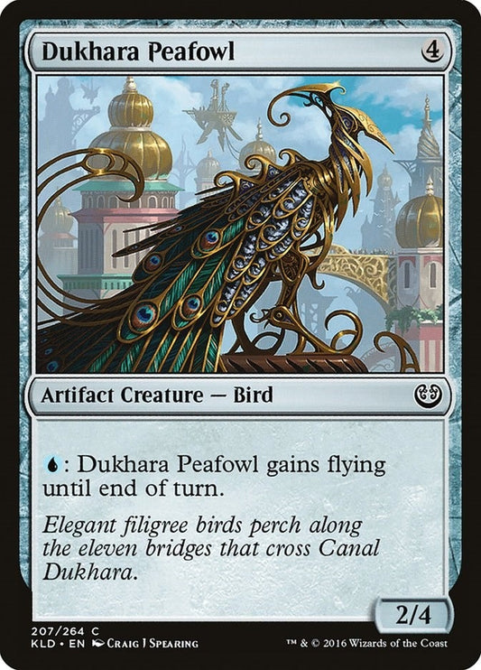 Image for Dukhara Peafowl (207) (KLD) - Magic: The Gathering