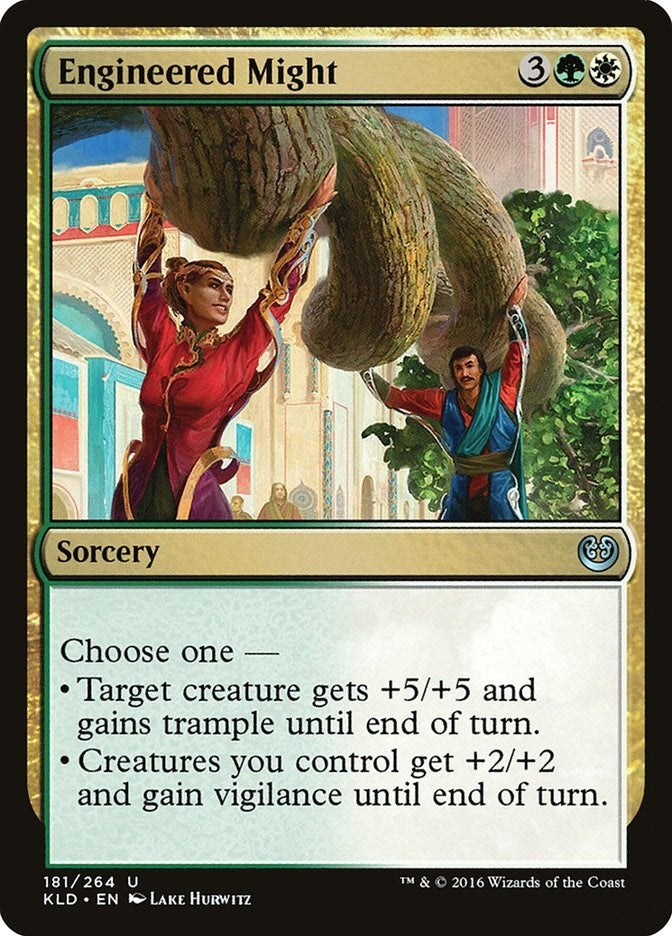 Image for Engineered Might (181) (KLD) - Magic: The Gathering