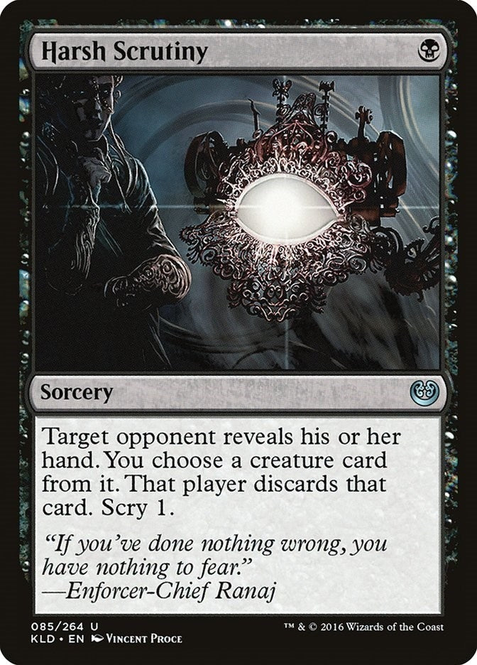 Image for Harsh Scrutiny (85) (KLD) - Magic: The Gathering