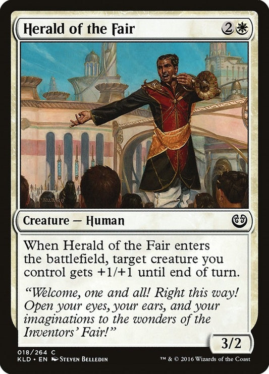 Image for Herald of the Fair (18) (KLD) - Magic: The Gathering