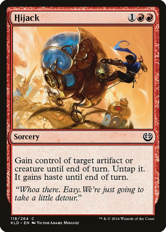 Image for Hijack (118) (KLD) - Magic: The Gathering