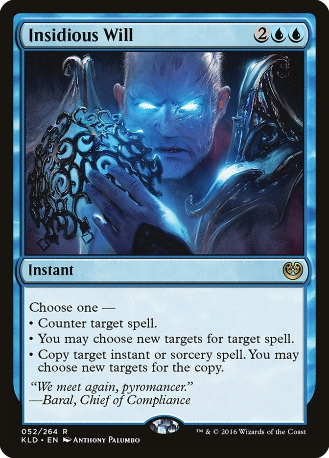 Image for Insidious Will (52) (KLD) - Magic: The Gathering