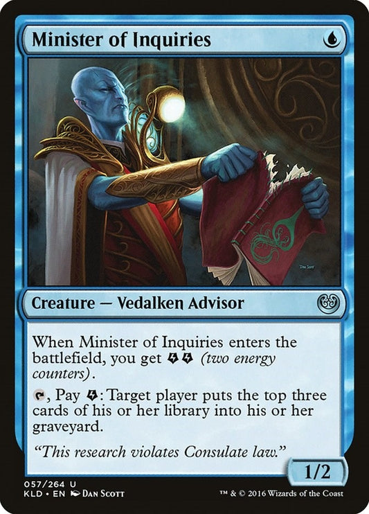 Image for Minister of Inquiries (57) (KLD) - Magic: The Gathering