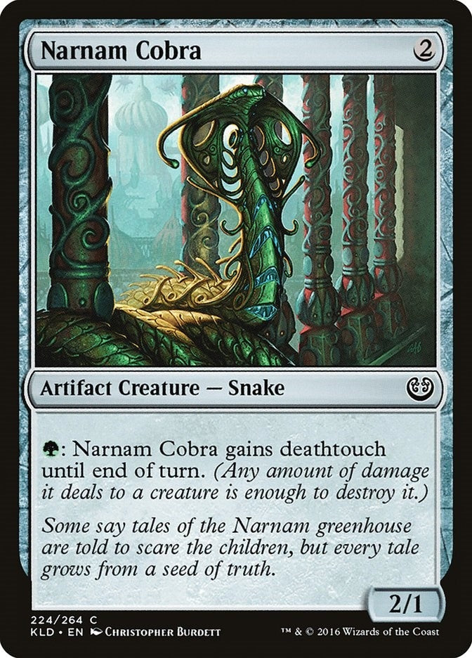 Image for Narnam Cobra (224) (KLD) - Magic: The Gathering