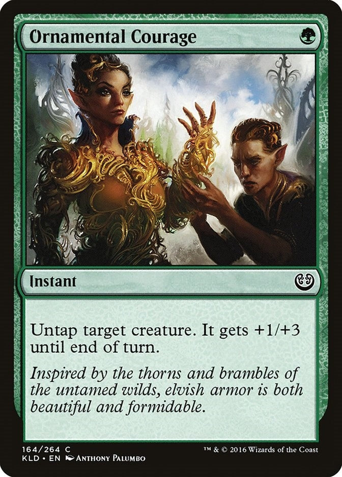 Image for Ornamental Courage (164) (KLD) - Magic: The Gathering