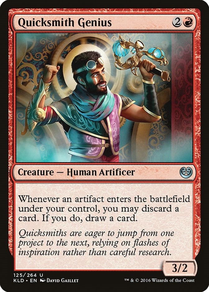 Image for Quicksmith Genius (125) (KLD) - Magic: The Gathering