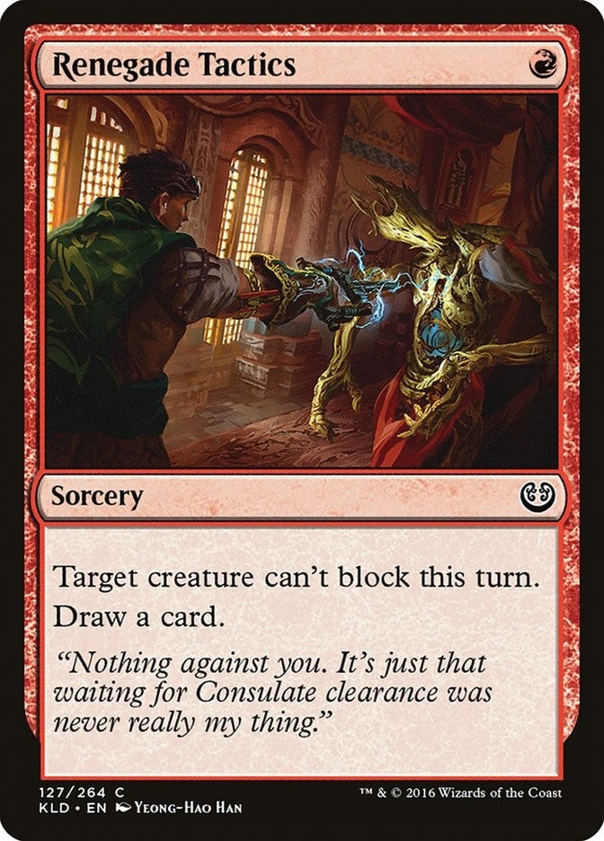 Image for Renegade Tactics (127) (KLD) - Magic: The Gathering
