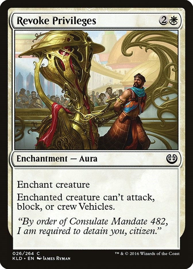 Image for Revoke Privileges (26) (KLD) - Magic: The Gathering