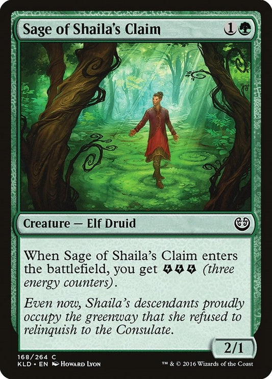 Image for Sage of Shaila's Claim (168) (KLD) - Magic: The Gathering
