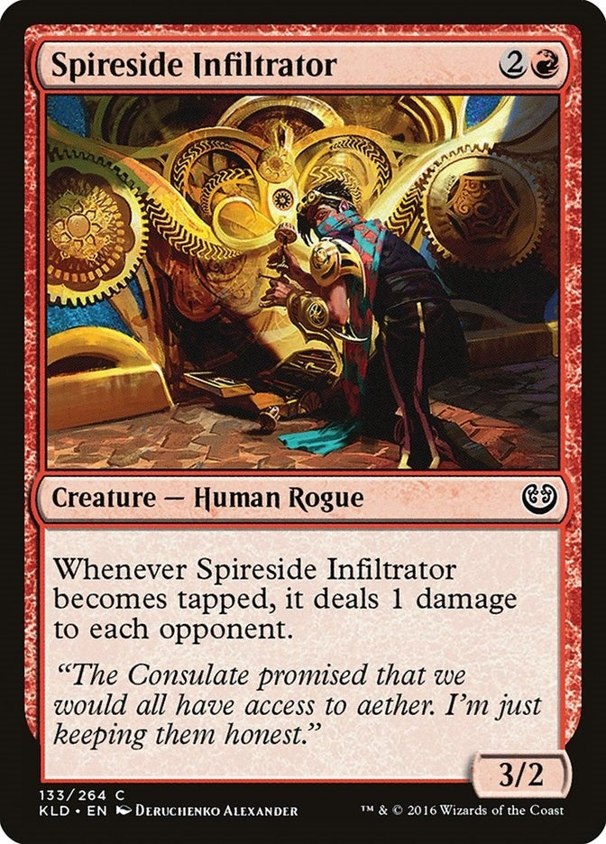 Image for Spireside Infiltrator (133) (KLD) - Magic: The Gathering