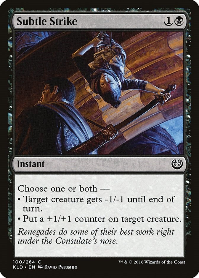 Image for Subtle Strike (100) (KLD) - Magic: The Gathering