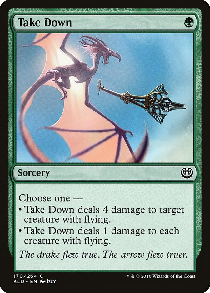 Image for Take Down (170) (KLD) - Magic: The Gathering