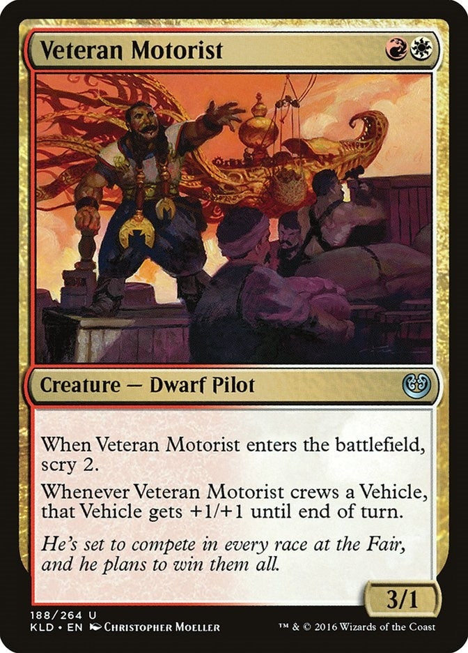 Image for Veteran Motorist (188) (KLD) - Magic: The Gathering