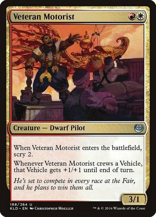 Image for Veteran Motorist (188) (KLD) - Magic: The Gathering