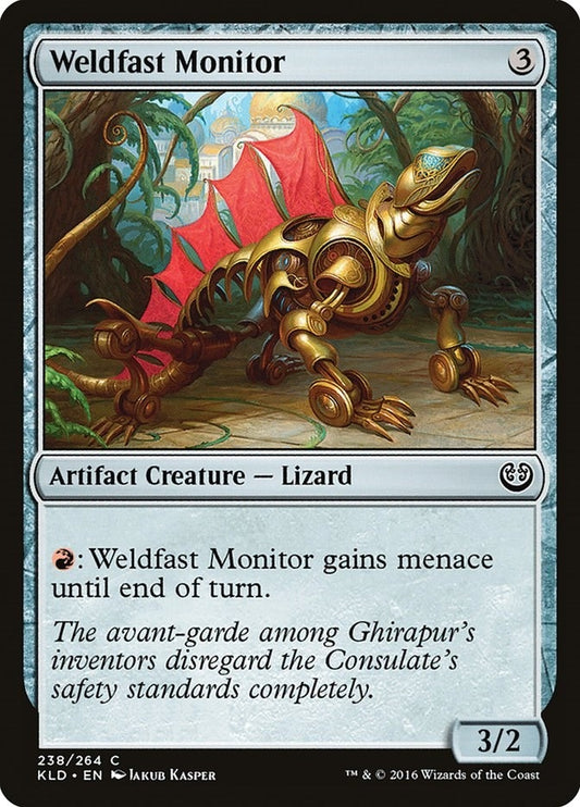 Image for Weldfast Monitor (238) (KLD) - Magic: The Gathering
