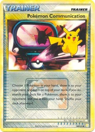 Pokemon Communication - 98/123 (League Promo) (098/123) (PR)