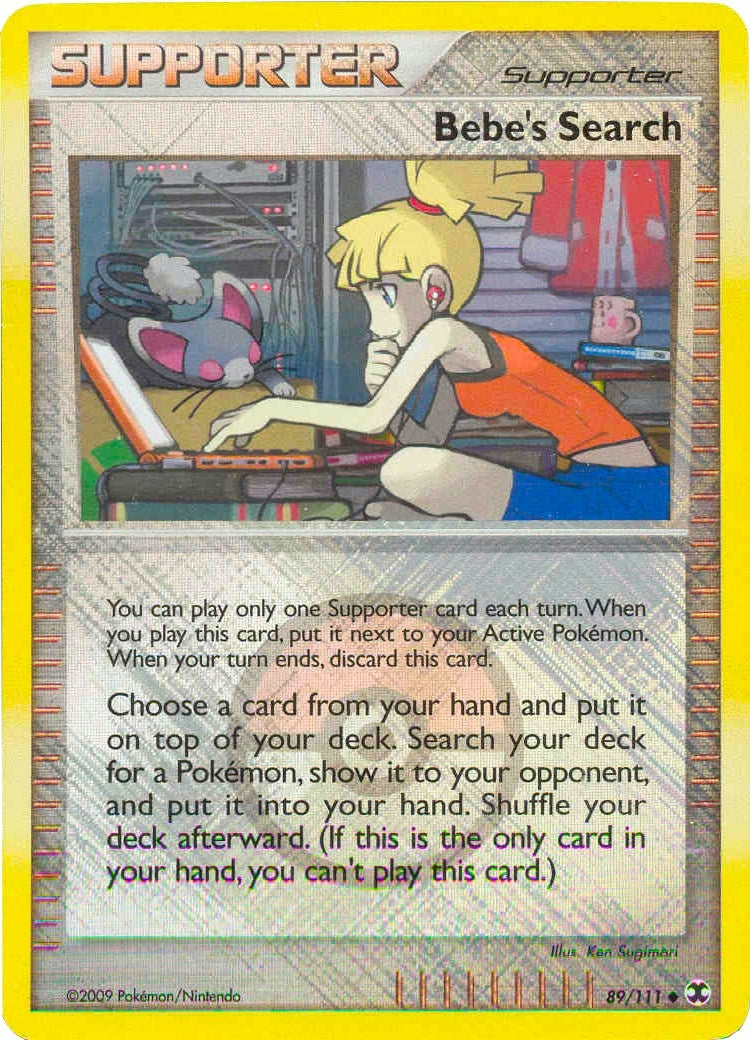 Bebe's Search - 89/111 (League Promo) (089/111) (PR)