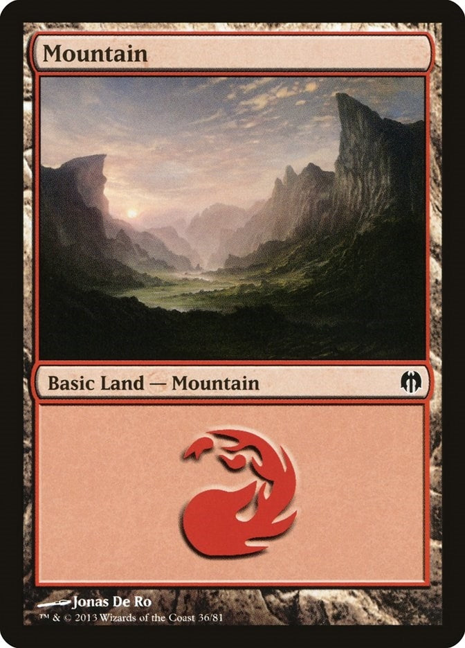 Image for Mountain (36) (36) (DDL) - Magic: The Gathering