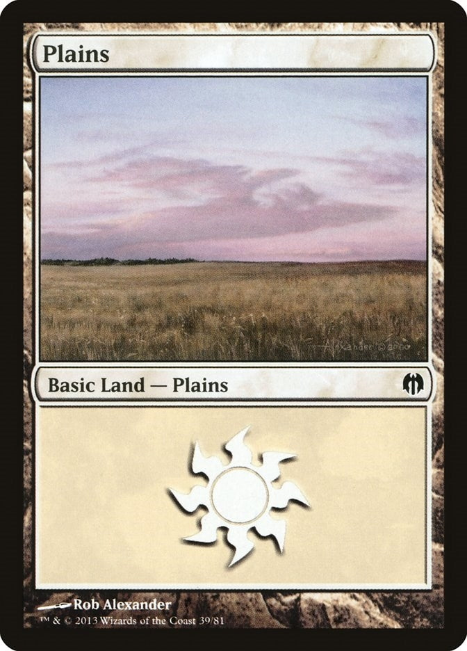 Image for Plains (39) (39) (DDL) - Magic: The Gathering