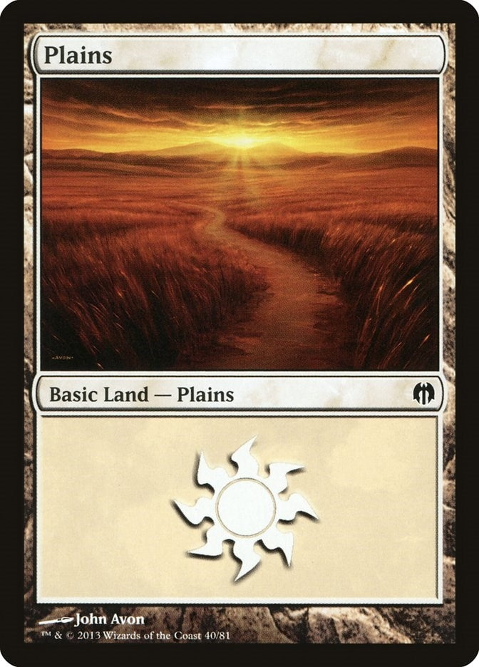 Image for Plains (40) (40) (DDL) - Magic: The Gathering