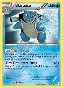 Blastoise - 31/149 (Non-Holo) (031/149) (PR)