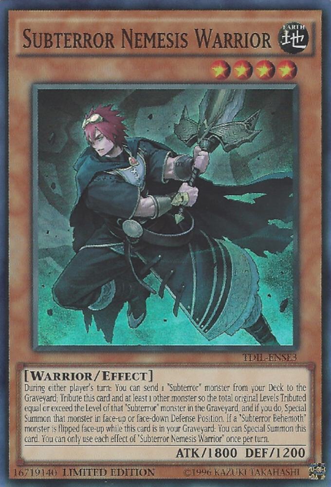 Subterror Nemesis Warrior (TDIL-ENSE3) (TDIL)