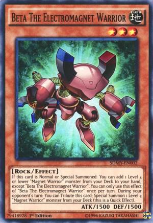 Beta The Electromagnet Warrior (SDMY-EN002) (SDMY)