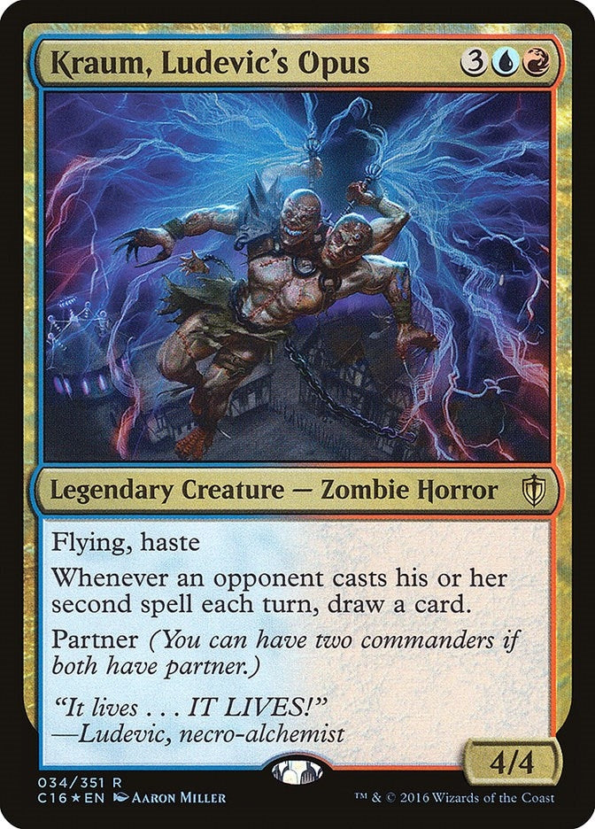 Image for Kraum, Ludevic's Opus (34) (C16) - Magic: The Gathering