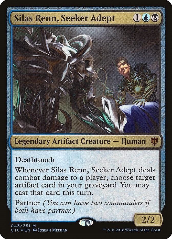 Image for Silas Renn, Seeker Adept (43) (C16) - Magic: The Gathering