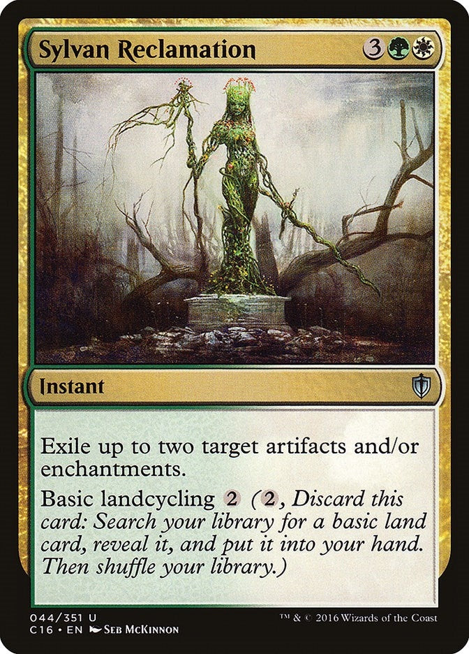 Image for Sylvan Reclamation (44) (C16) - Magic: The Gathering