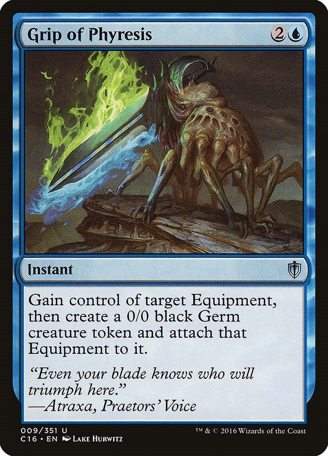 Image for Grip of Phyresis (9) (C16) - Magic: The Gathering