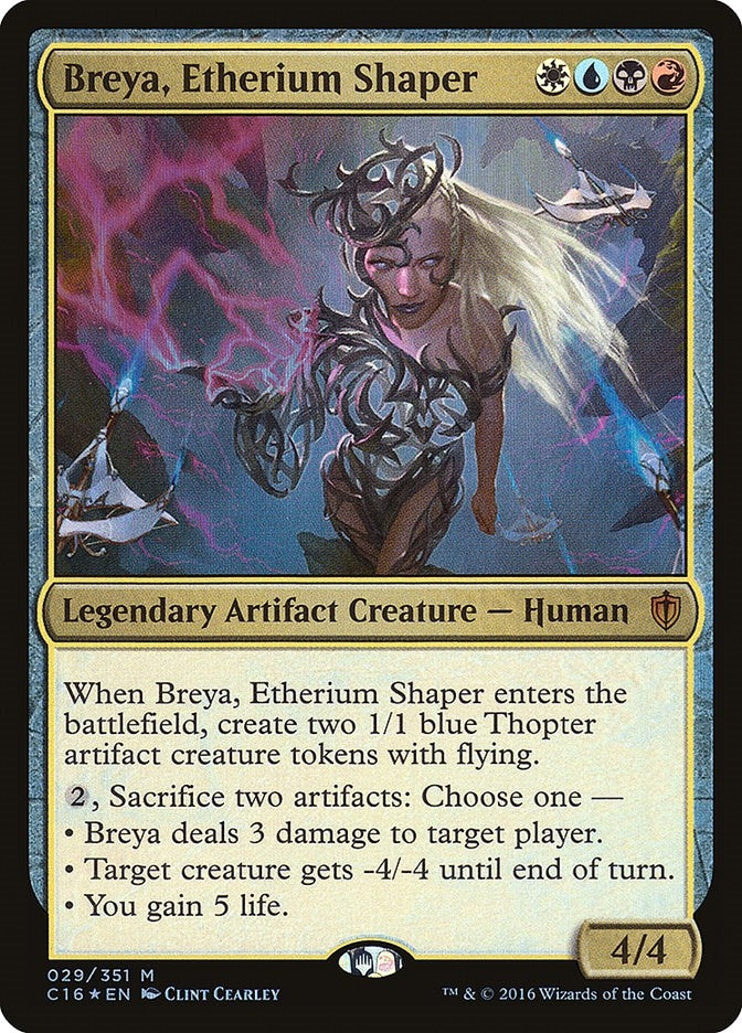 Image for Breya, Etherium Shaper (29) (C16) - Magic: The Gathering