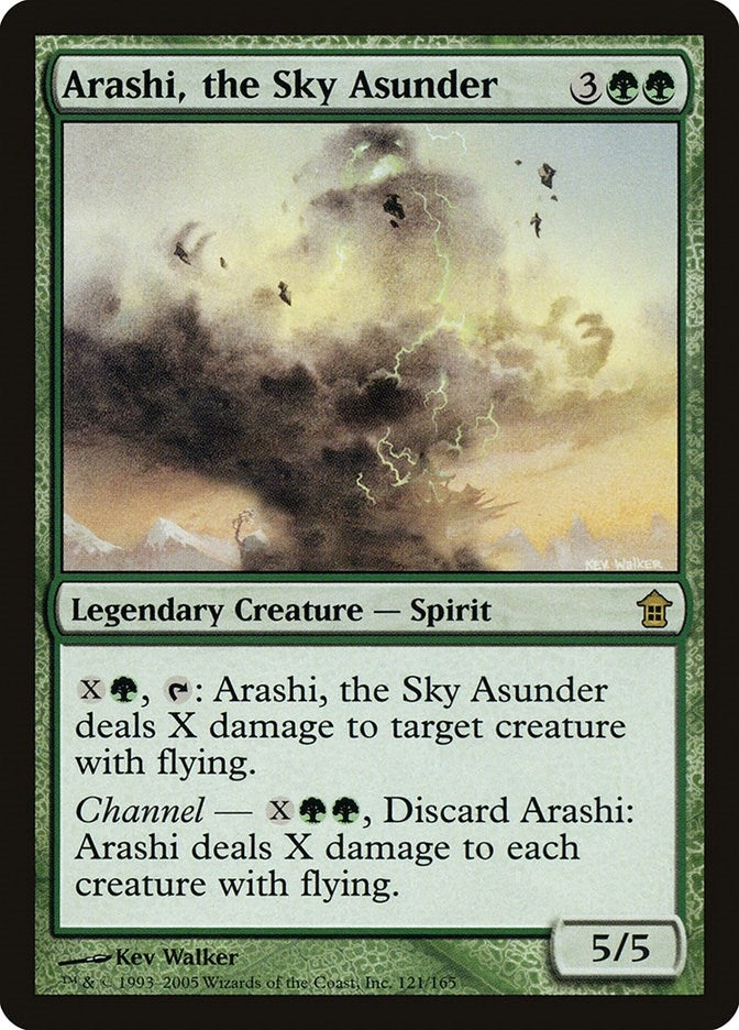 Image for Arashi, the Sky Asunder (121) (SOK) - Magic: The Gathering