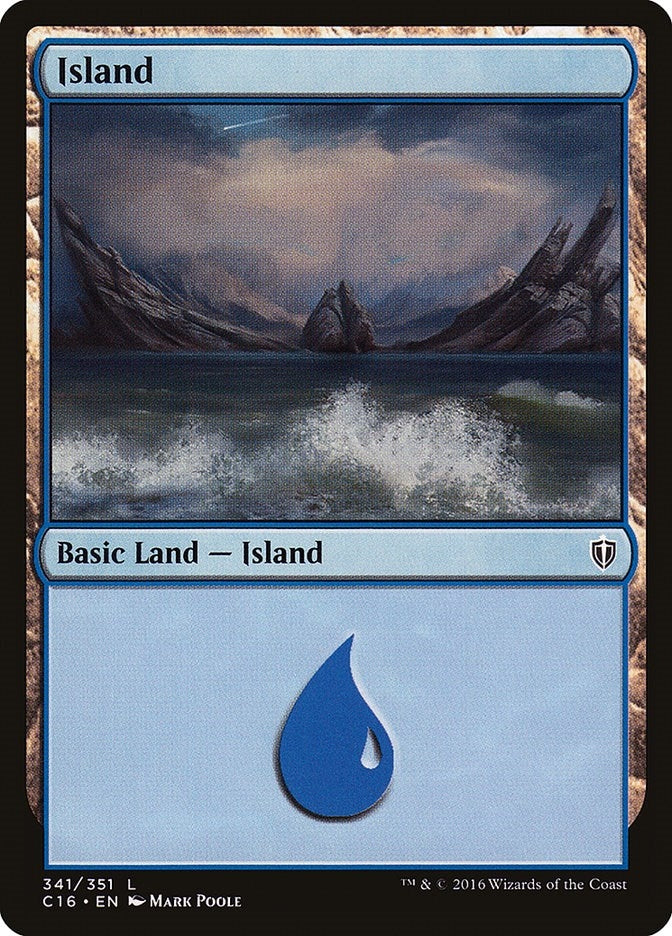 Image for Island (341) (341) (C16) - Magic: The Gathering