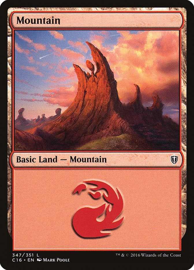 Image for Mountain (347) (347) (C16) - Magic: The Gathering