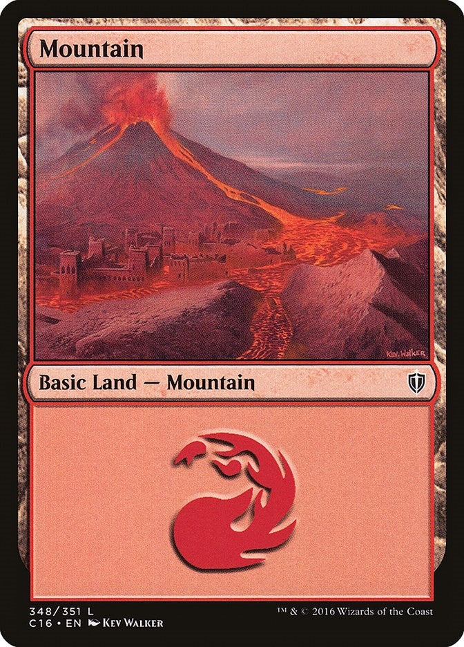 Image for Mountain (348) (348) (C16) - Magic: The Gathering