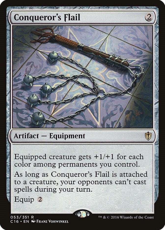 Image for Conqueror's Flail (53) (C16) - Magic: The Gathering