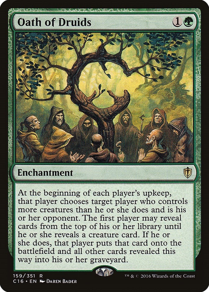 Image for Oath of Druids (159) (C16) - Magic: The Gathering
